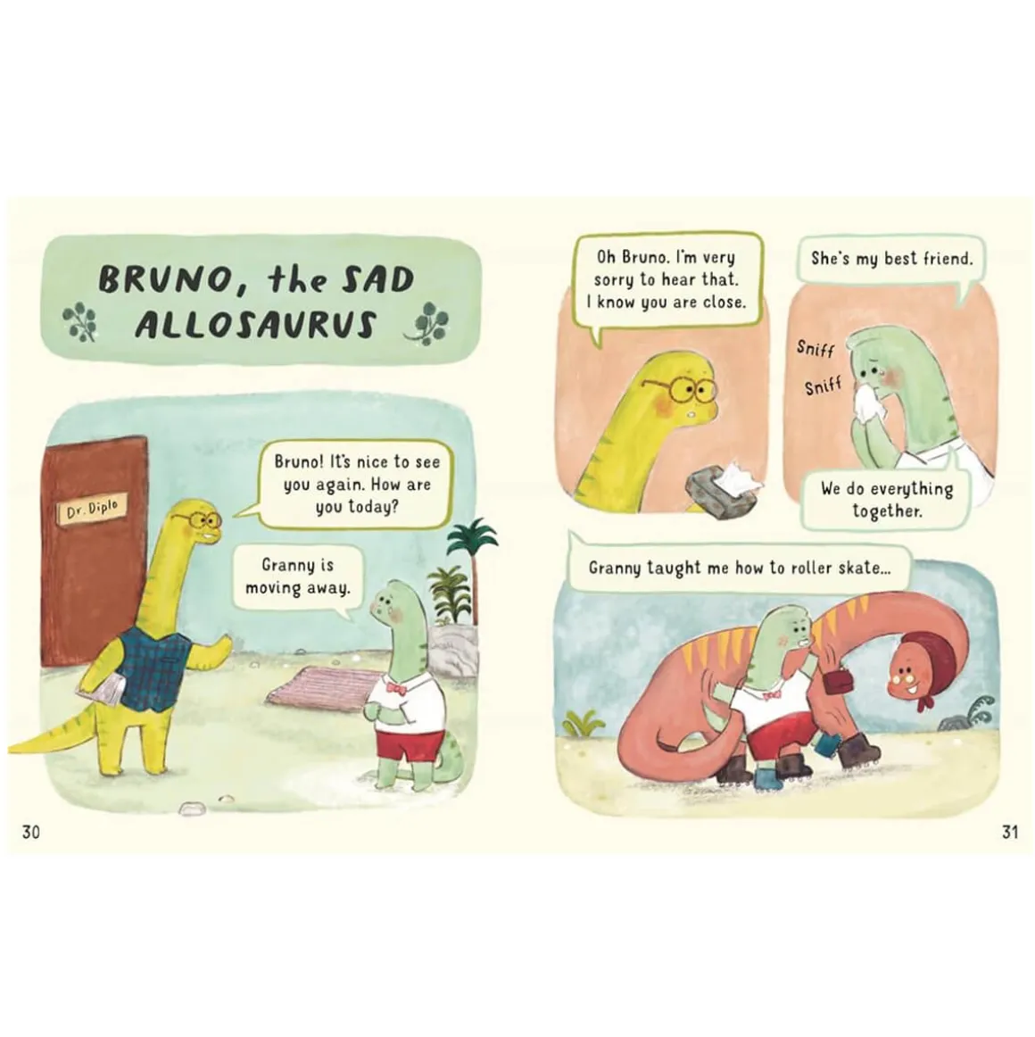 Little Dinosaurs, Big Feelings: 10 Mindful Stories by Swapna Haddow and Yiting Lee