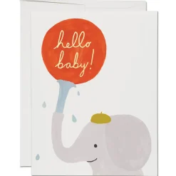Little Elephant Greetings Card by Red Cap Cards