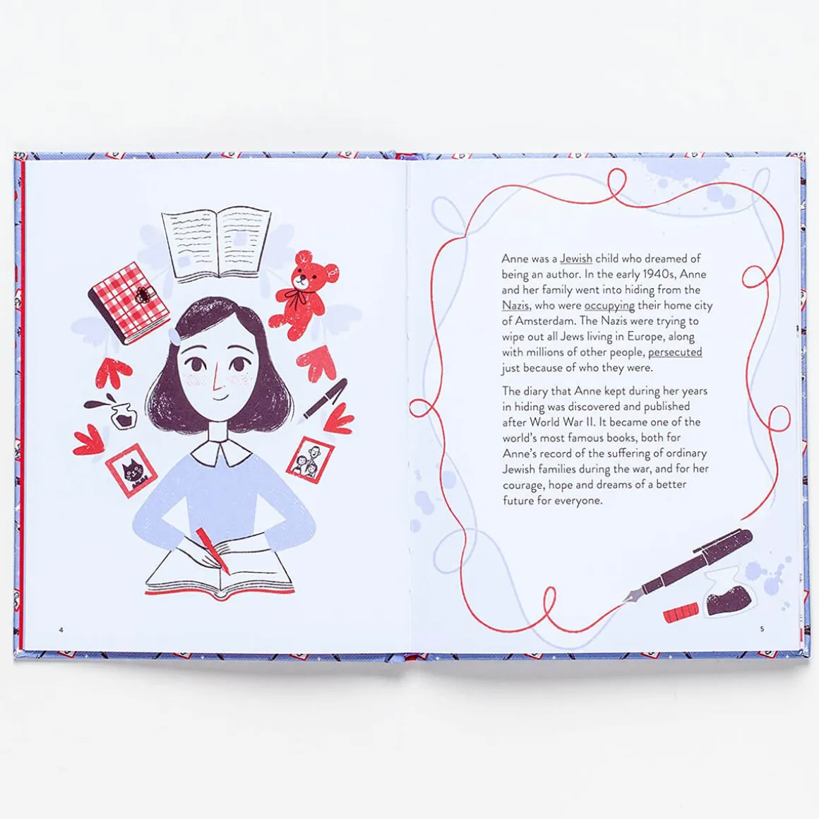 Little Guides To Great Lives: Anne Frank by Isabel Thomas & Paola Escobar