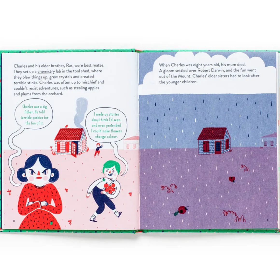 Little Guides To Great Lives: Charles Darwin by Isabel Thomas & Rachel Katstaller