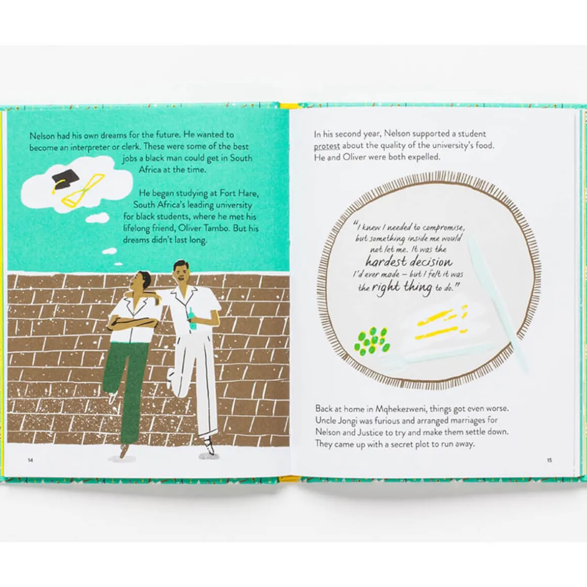 Little Guides To Great Lives: Nelson Mandela by Isabel Thomas & Hannah Warren