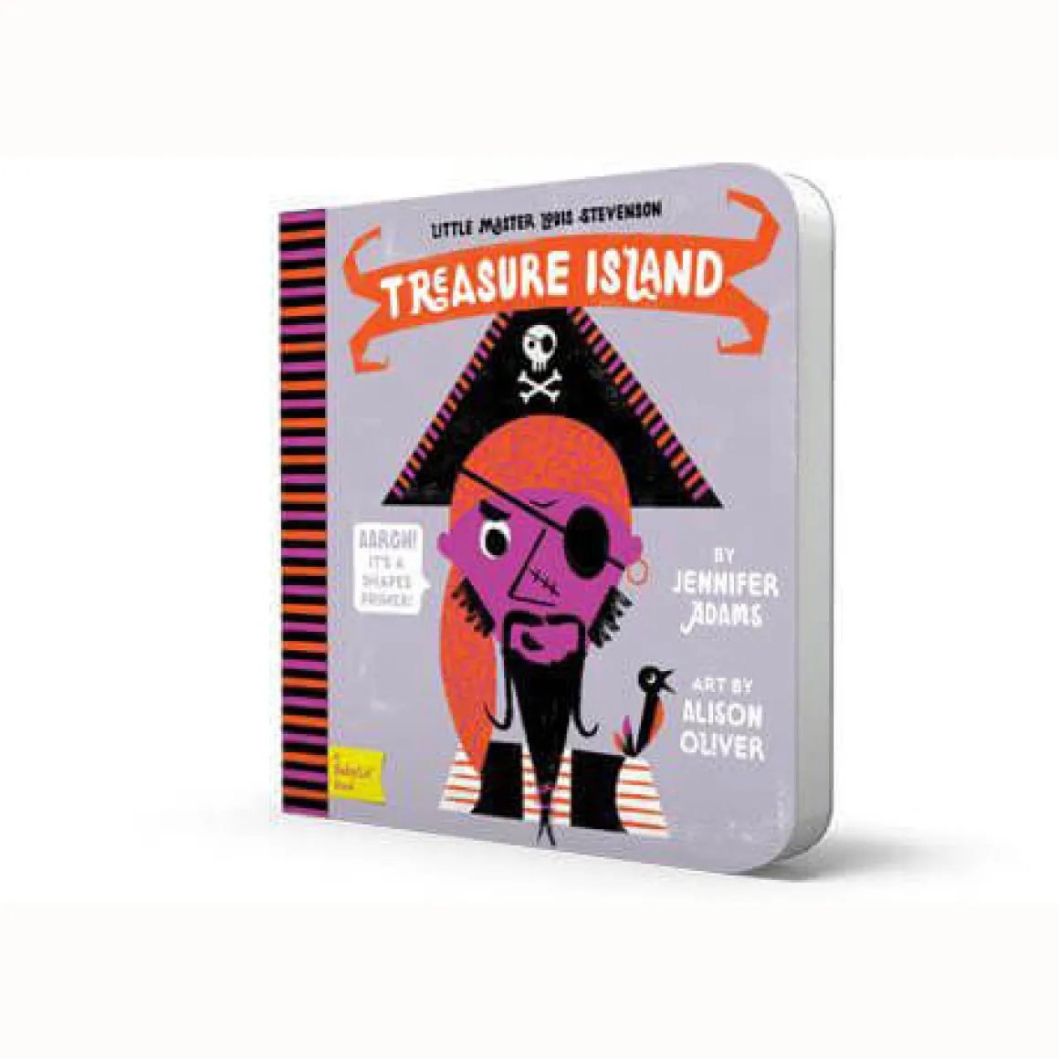 Little Master Louis Stevenson: Treasure Island - BabyLit by Jennifer Adams
