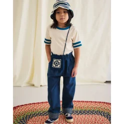 Little Paths Camp Pant in Celestial by Misha & Puff