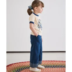 Little Paths Kickstand Pant in Celestial by Misha & Puff