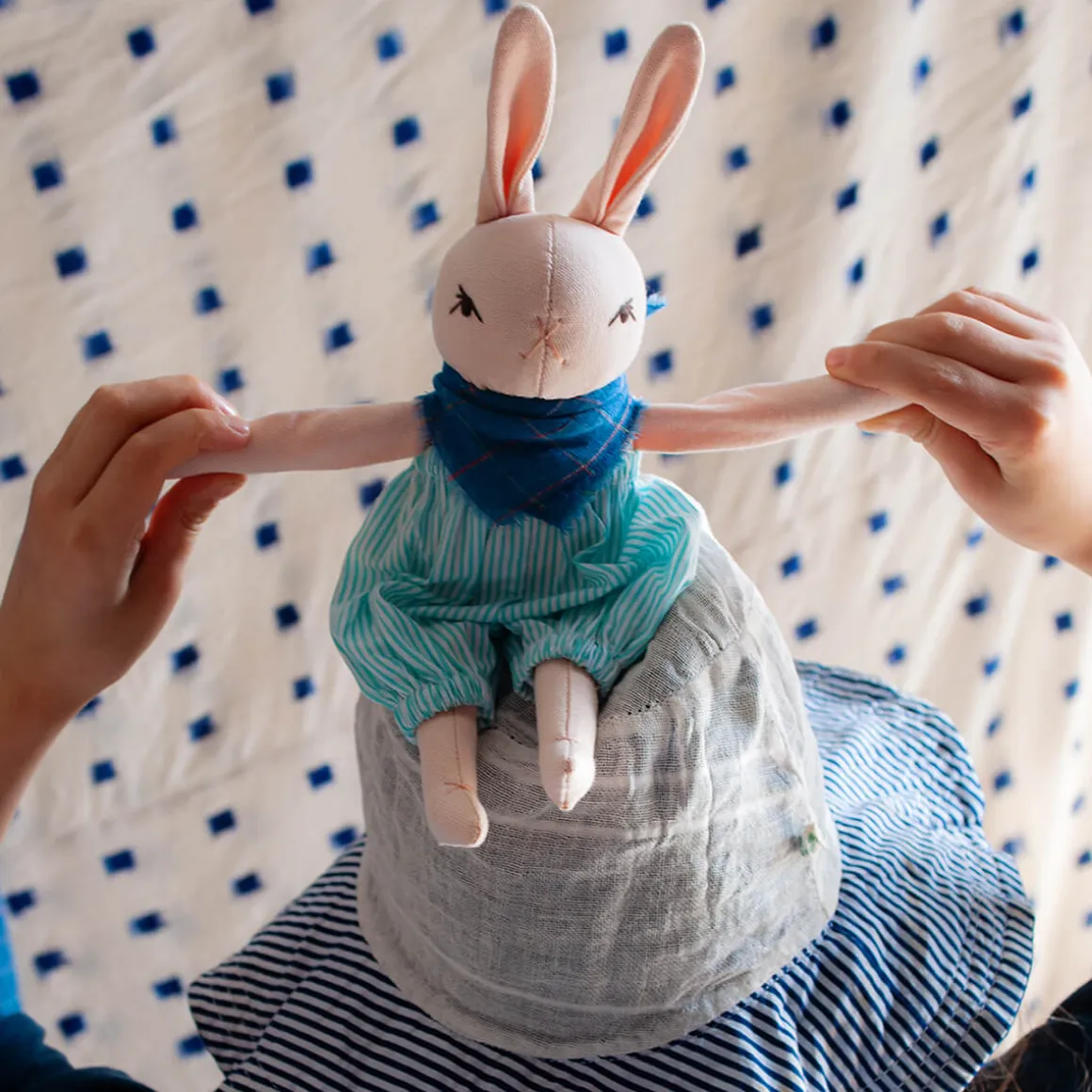 Little Rabbit in Various Colours by Polka Dot Club