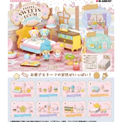 Little Twin Stars Pastel Sweets Room Blind Box by Re-Ment Japan