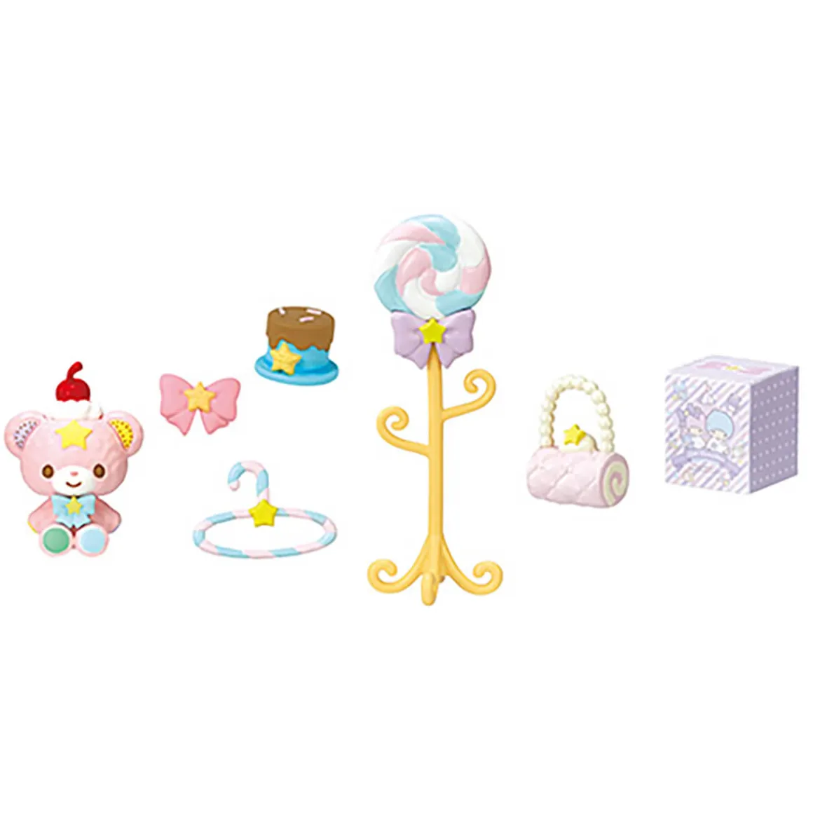 Little Twin Stars Pastel Sweets Room Blind Box by Re-Ment Japan