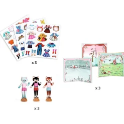 Little Wardrobe Craft Kit by Djeco