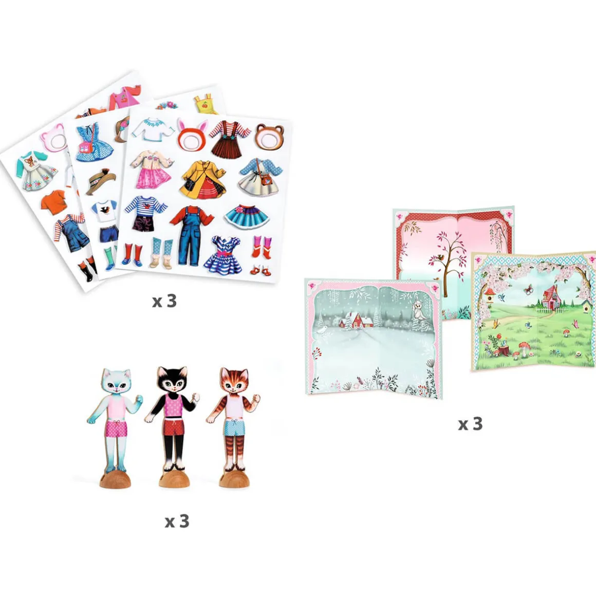 Little Wardrobe Craft Kit by Djeco