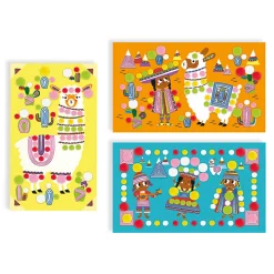 Llama Pom Poms Craft Kit by Janod