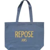 Logo Bag in Blue by Repose AMS