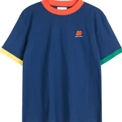 Logo Embroidery Colour Block T-Shirt by Bobo Choses Womenswear