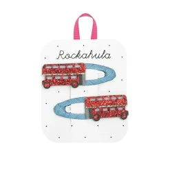 London Bus Hair Clips by Rockahula
