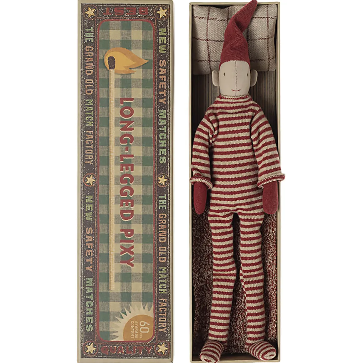 Long Legged Pixy Elf in a Matchbox by Maileg