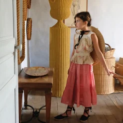Long Skirt in Grenadine by Bonjour