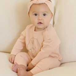 Long Sleeve Tee in Bunny by Quincy Mae