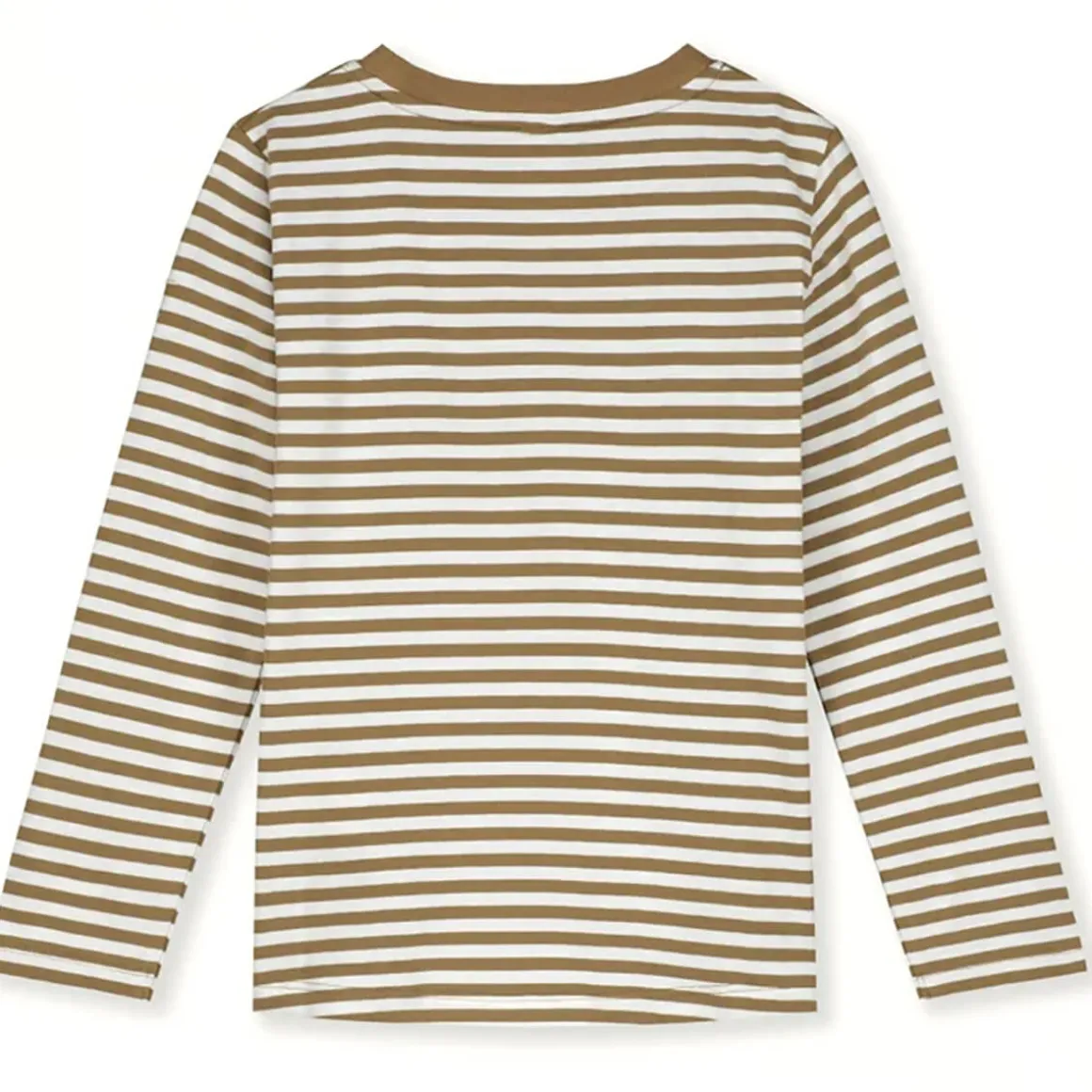 Long Sleeve Tee in Peanut / Off White by Gray Label