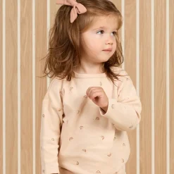 Long Sleeve Tee in Rainbows by Quincy Mae