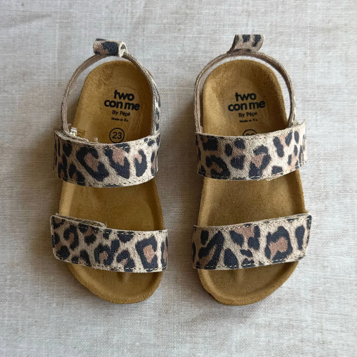 Loris Velcro Sandals in Jaguar by PèPè