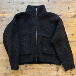 Louie Jacket in Black by Le Bon Shoppe