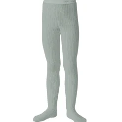 Louise Ribbed Tights in Aigue Marine by Collegien