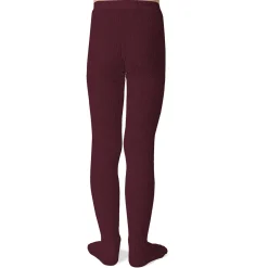 Louise Ribbed Tights in Bordeaux Grand Cru by Collegien