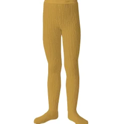 Louise Ribbed Tights in Camomille by Collegien