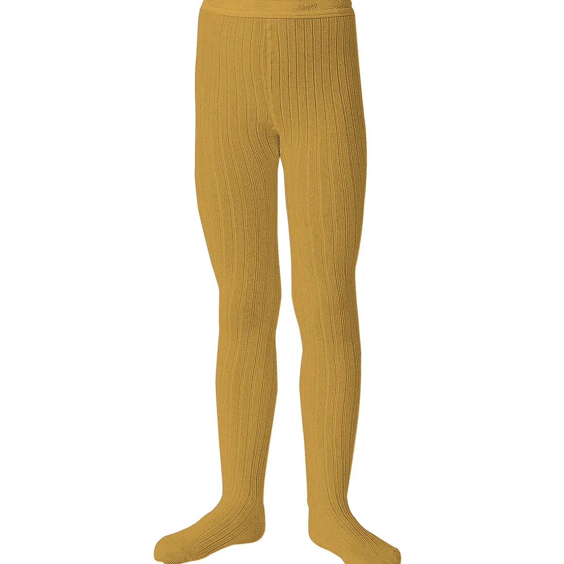 Louise Ribbed Tights in Camomille by Collegien