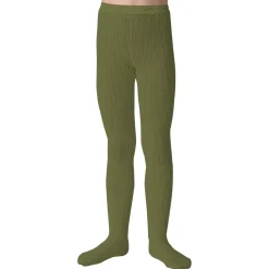 Louise Ribbed Tights in Olive Du Luberon by Collegien