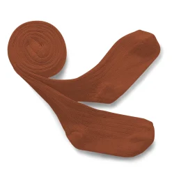Louise Ribbed Tights in Pain d'Epice by Collegien