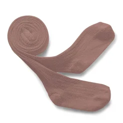 Louise Ribbed Tights in Praline by Collegien