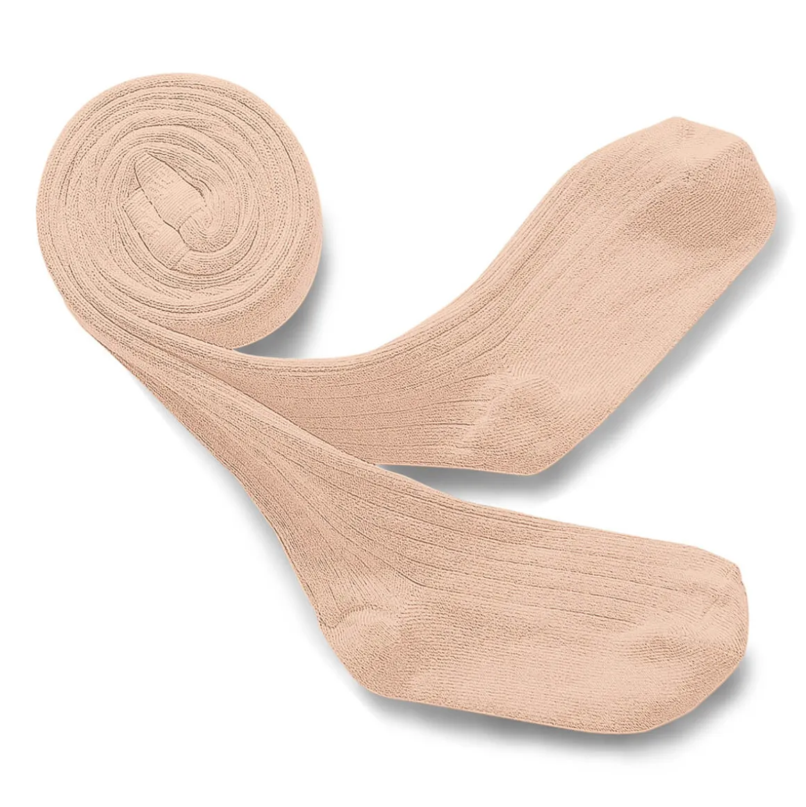 Louise Ribbed Tights in Sorbet by Collegien