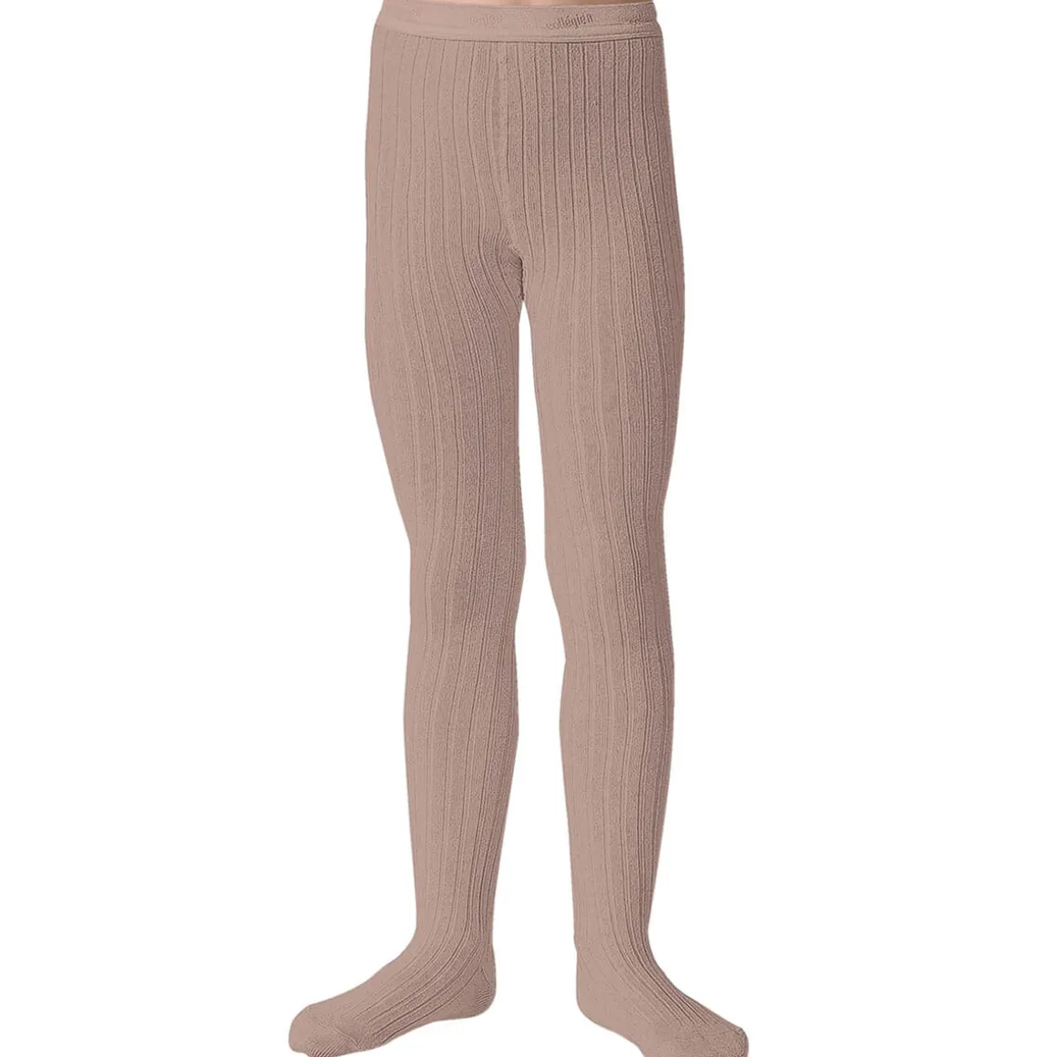 Louise Ribbed Tights in Vieux Rose by Collegien
