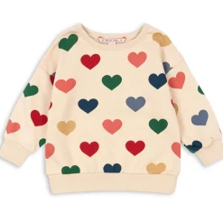 Lou Sweatshirt in Bon Coeur Coloré by Konges Slojd