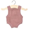 Lou Tricot Romper (34cm Doll) in Tea Rose by Minikane