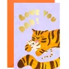 Love You Dad Greetings Card by Ickaprint