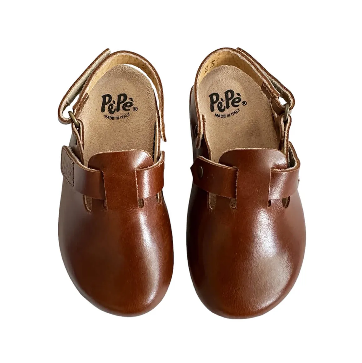 Lucio Leather Clogs in Cacao by PèPè
