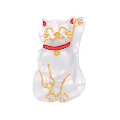 Lucky Cat Hair Clip by Coucou Suzette