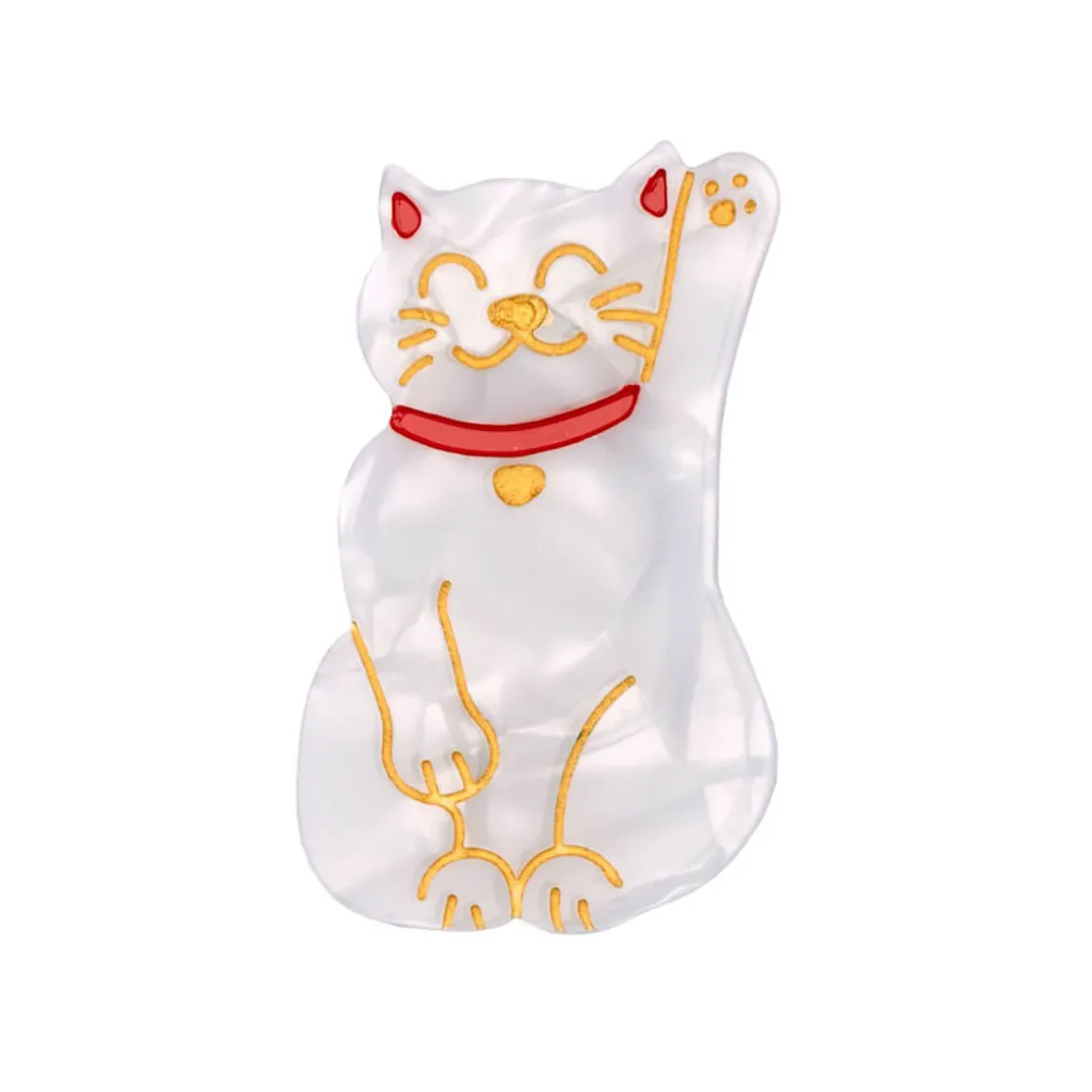 Lucky Cat Hair Clip by Coucou Suzette
