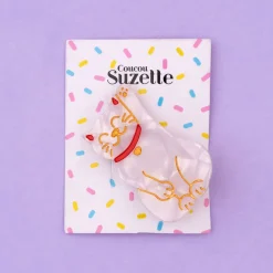 Lucky Cat Hair Clip by Coucou Suzette