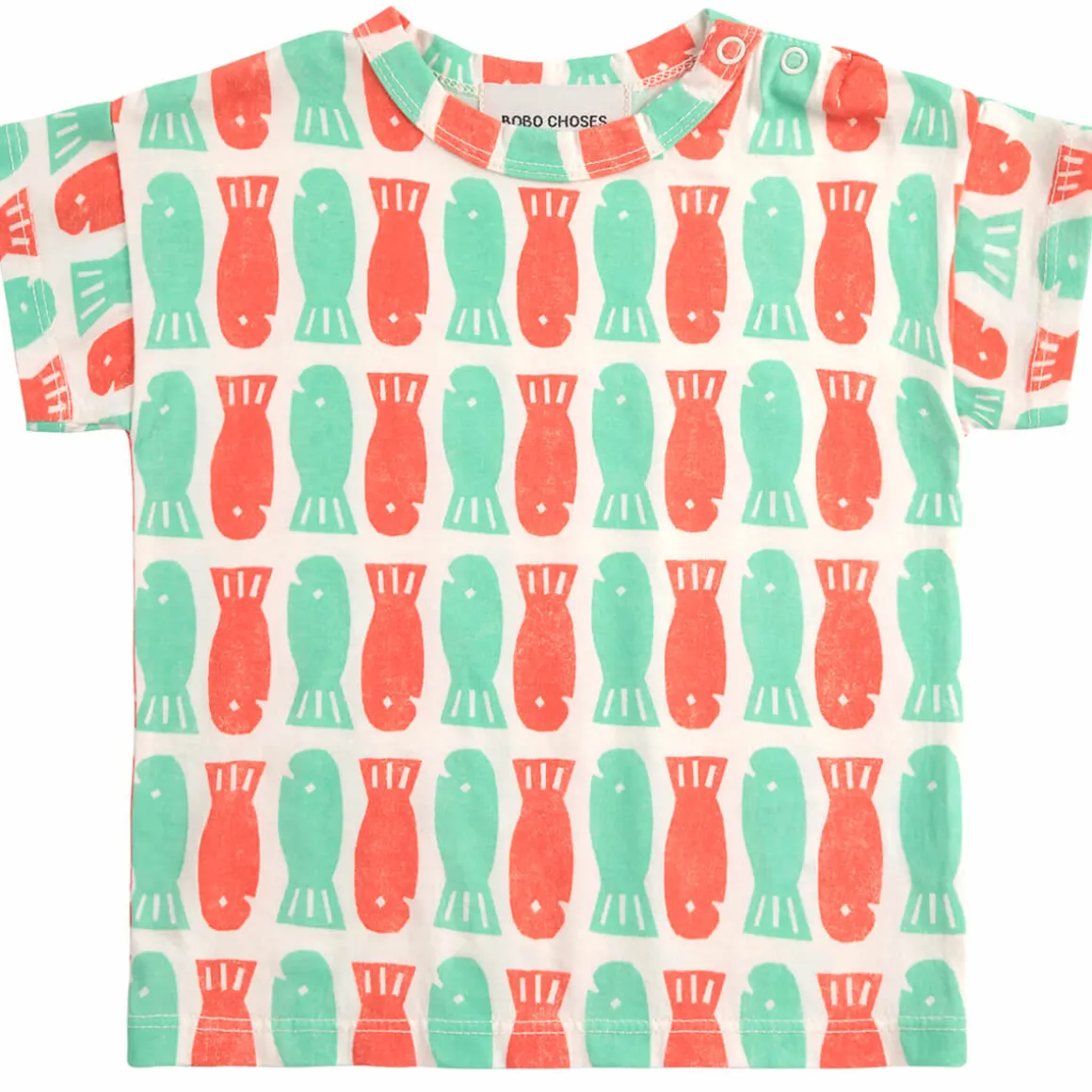 Lucky Fish All Over Baby T-Shirt by Bobo Choses