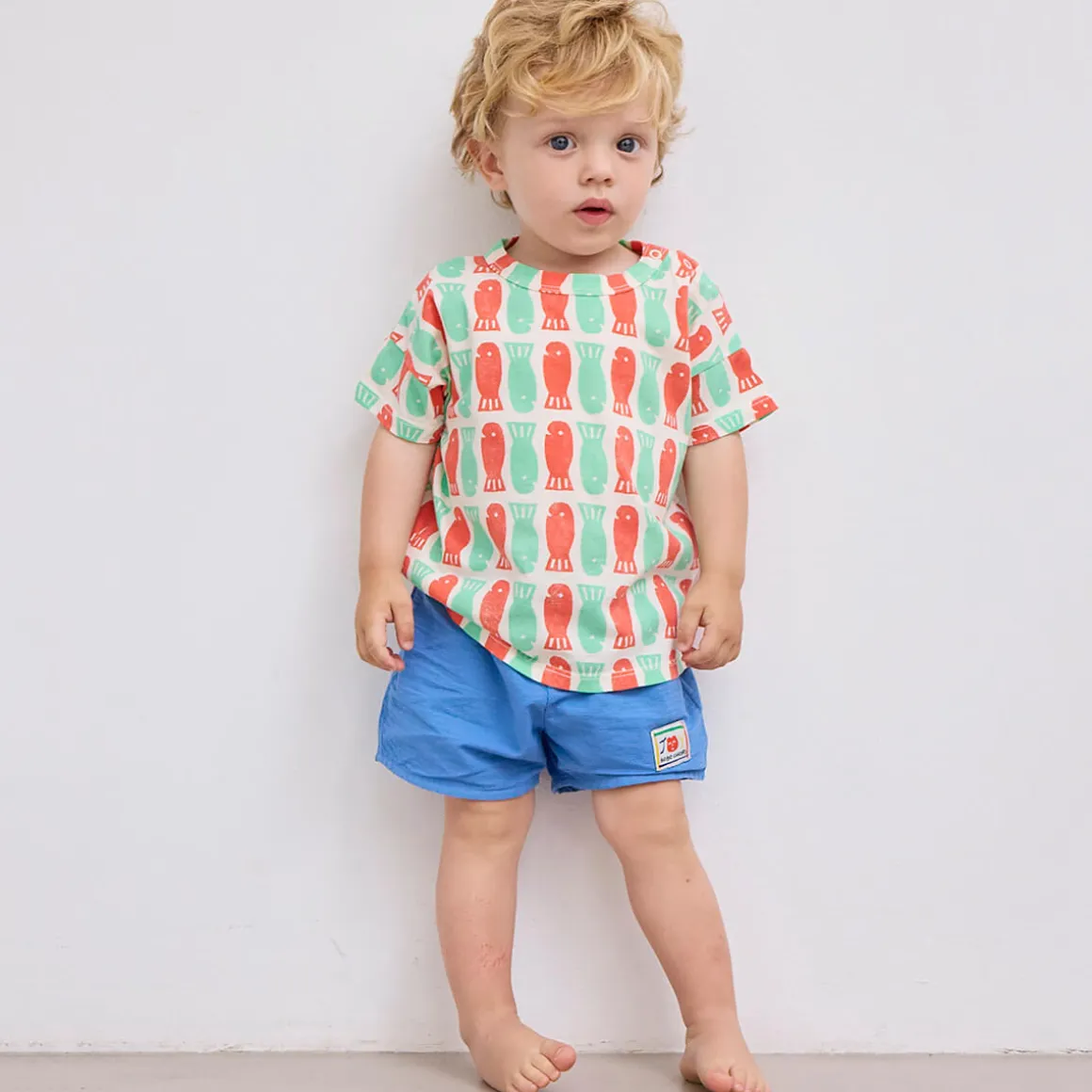 Lucky Fish All Over Baby T-Shirt by Bobo Choses