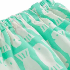Lucky Fish All Over Woven Baby Pants by Bobo Choses