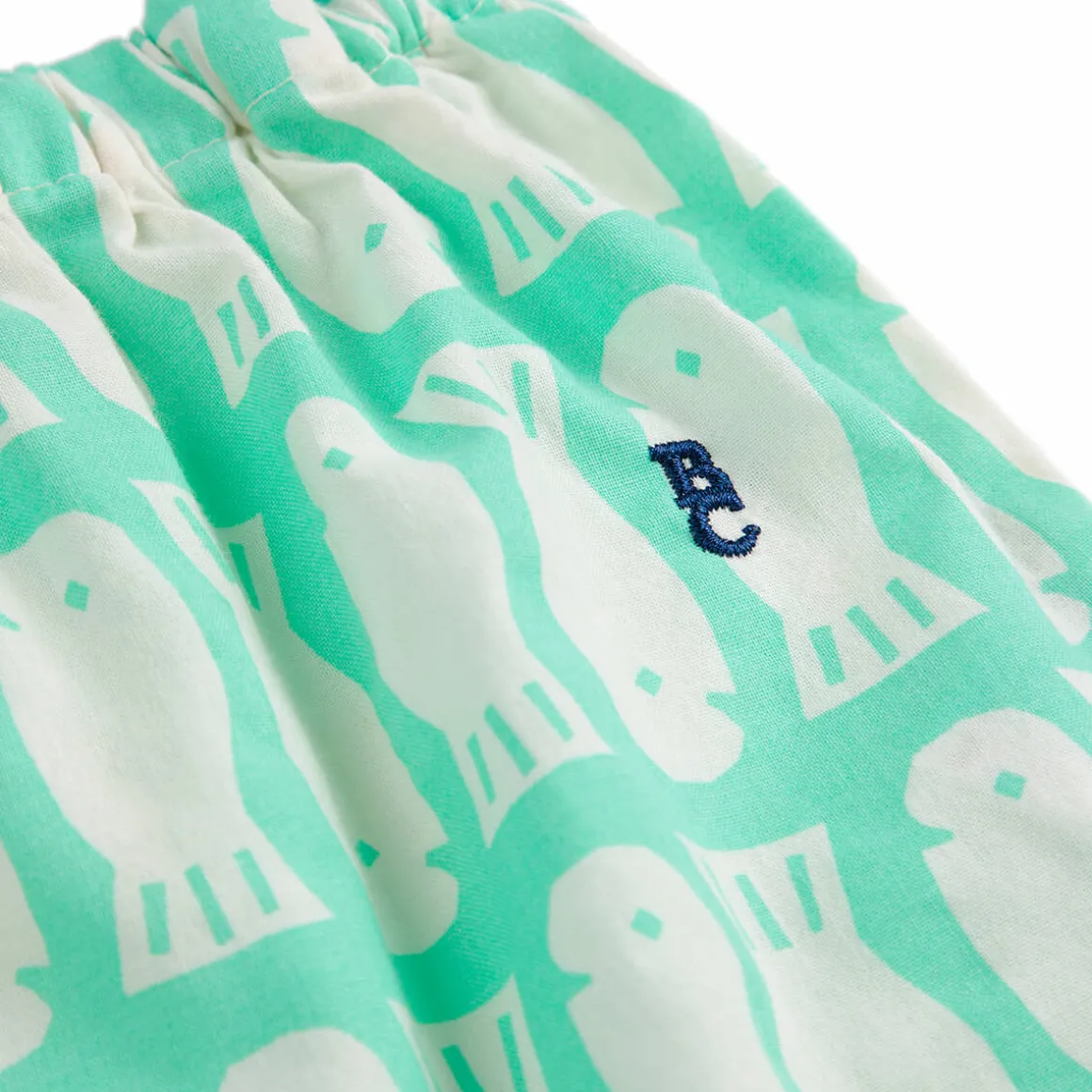 Lucky Fish All Over Woven Baby Pants by Bobo Choses