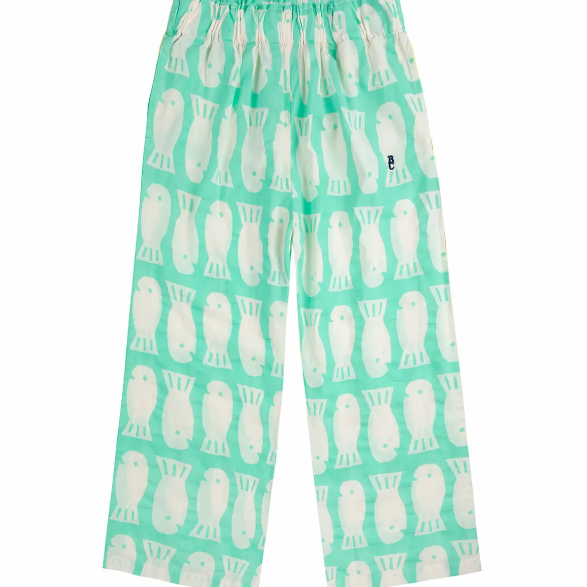 Lucky Fish All Over Woven Pants by Bobo Choses