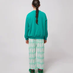 Lucky Fish All Over Woven Pants by Bobo Choses