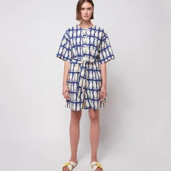 Lucky Fish Print Playsuit by Bobo Choses Womenswear