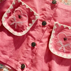 Lucky Skirt in Flamingo Plume by Konges Slojd