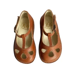 Lucy Cut Out Sandals in Kava Brown by PèPè
