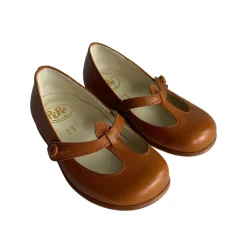 Lulu T Bar Shoes in Tobacco by PèPè